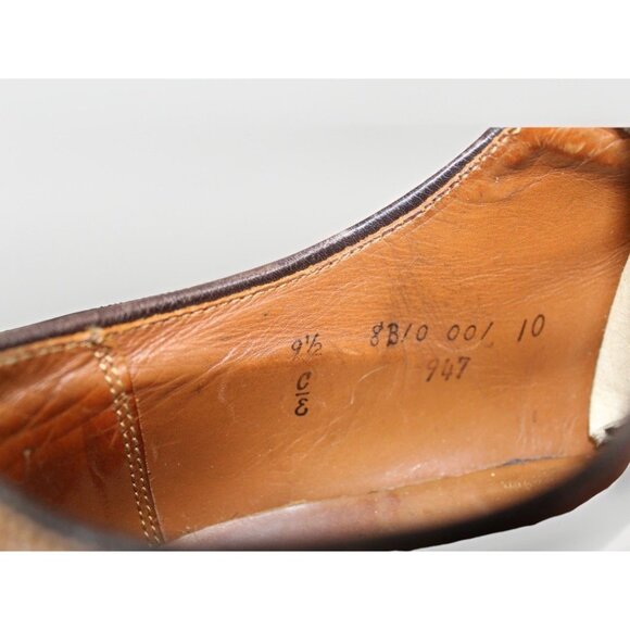 Alden 947 All Weather Walker Brown Pebbled Leather Dr Sole Resole Bluchers 9.5 C - Picture 8 of 10
